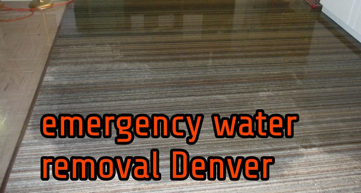 Emergency Water Removal Denver