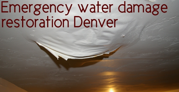 Emergency water damage restoration Denver