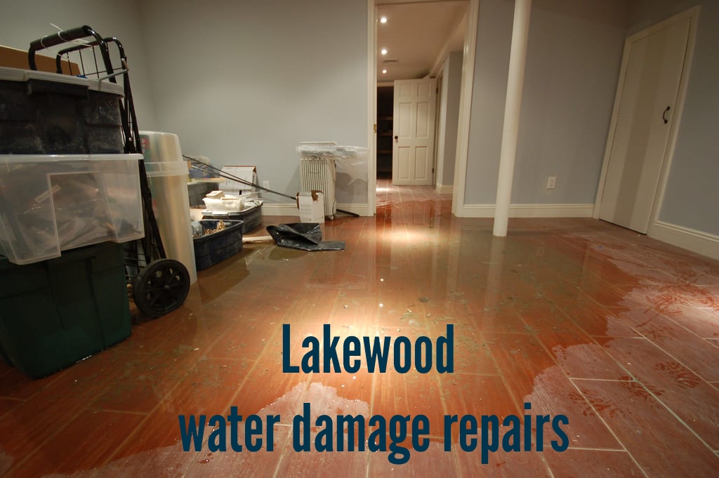 Lakewood water damage repairs