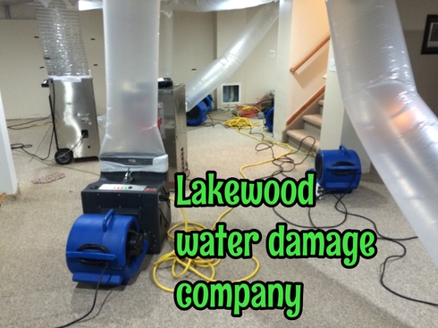 Lakewood water damage company