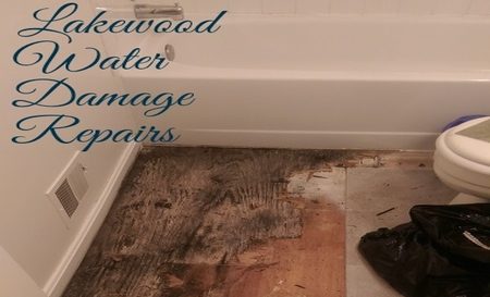 Lakewood water damage repairs