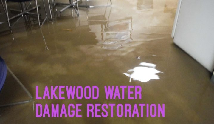 Lakewood water damage restoration