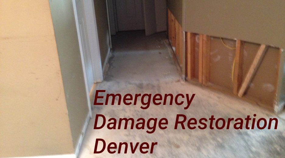 Emergency damage restoration Denver