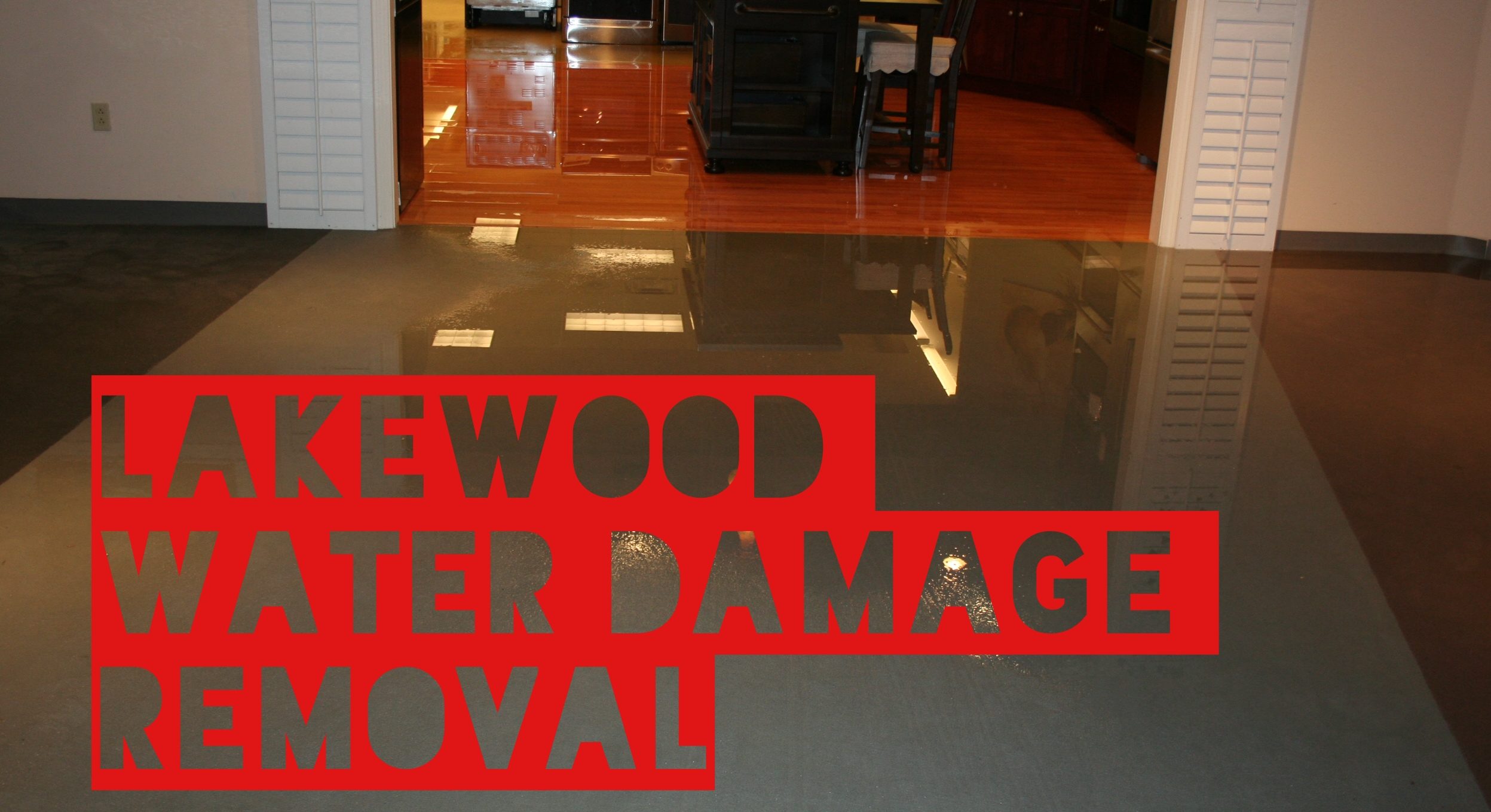 Lakewood Water Damage Removal