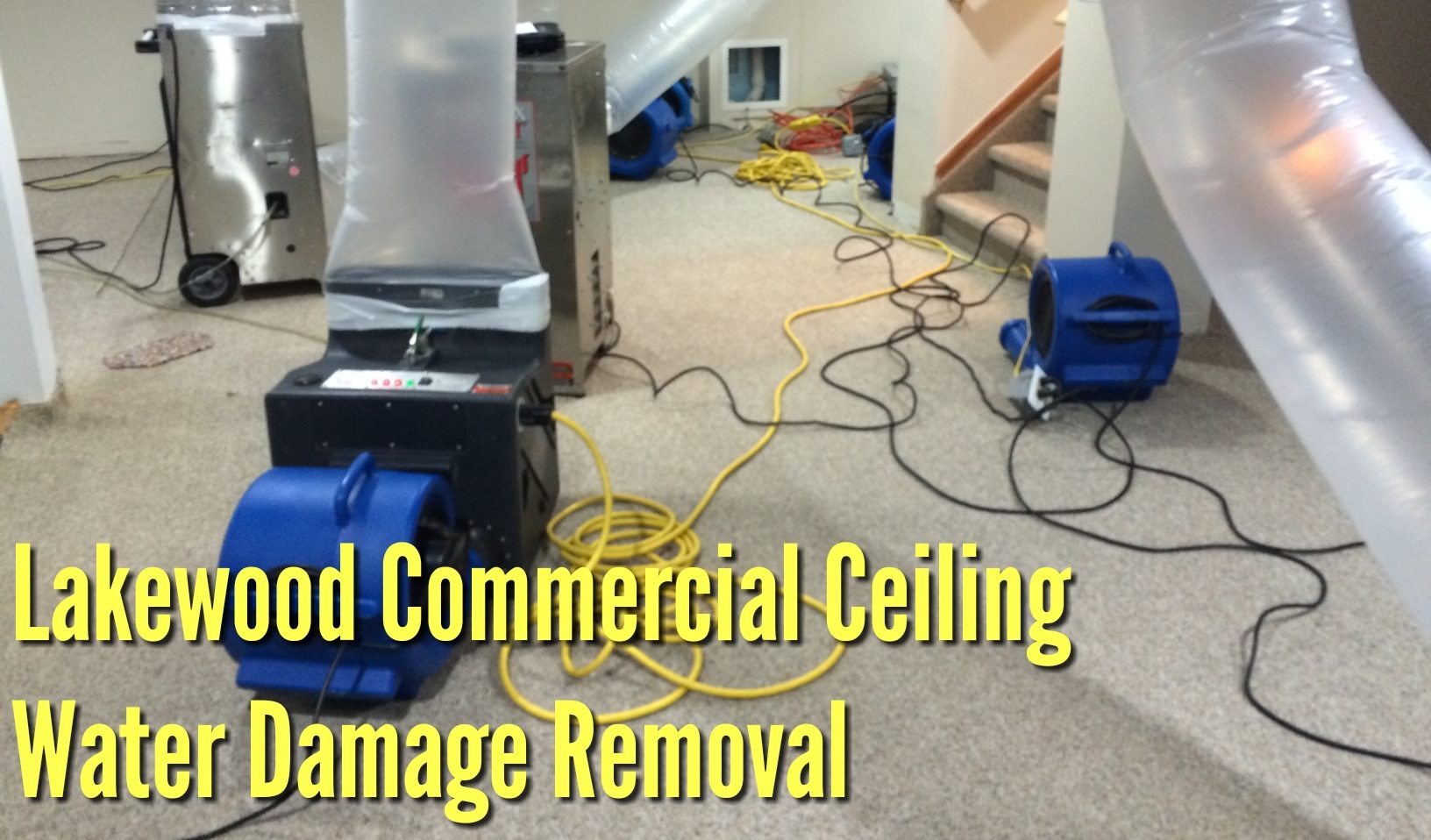 Lakewood Commercial Ceiling Water Damage Removal