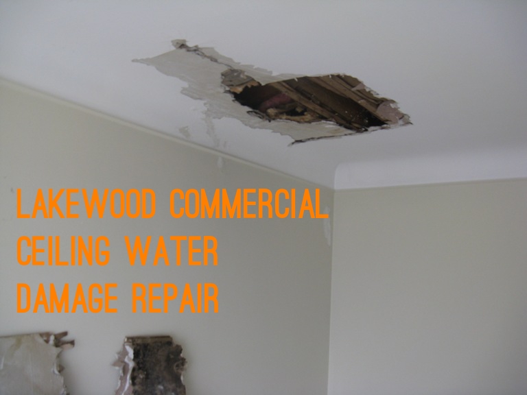 Lakewood Commercial Ceiling Water Damage Repair