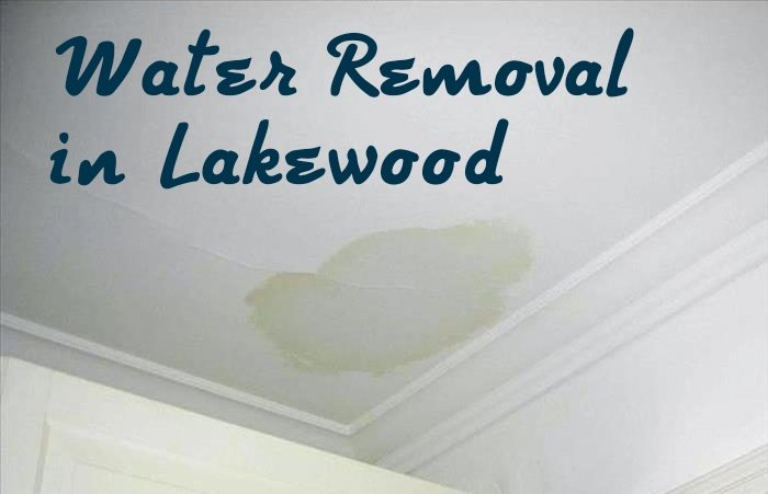 Water Removal in Lakewood