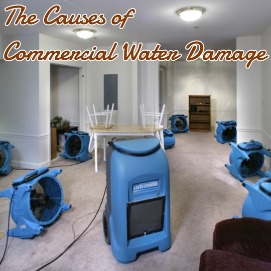 The Causes of Commercial Water Damage