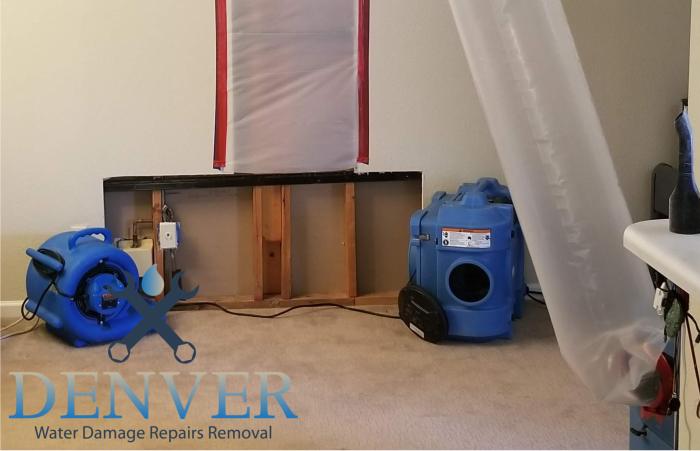 denver water damage repairs removal restoration company