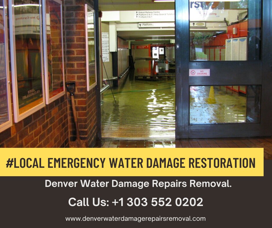 Local Emergency Water Damage Restoration in Denver Colorado